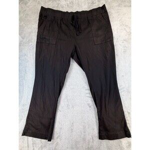 Buffalo David Bitton Women’s Soft Tencel Pull-On Pants Black XXL